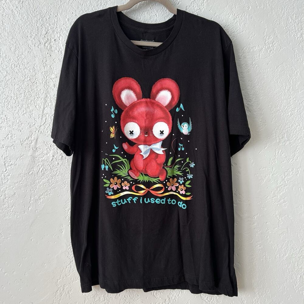deadmau5 Graphic T Shirt Mens XXL Black EDM Rave Music Merch Scene Tee